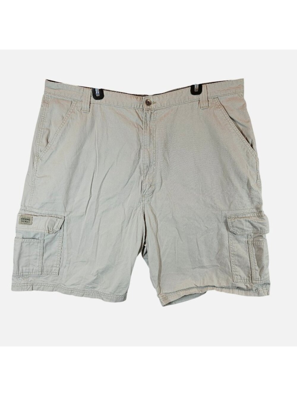 Wrangler Cargo Shorts Mens Size 42 Beige Cotton Work gorpcore hiking outdoor